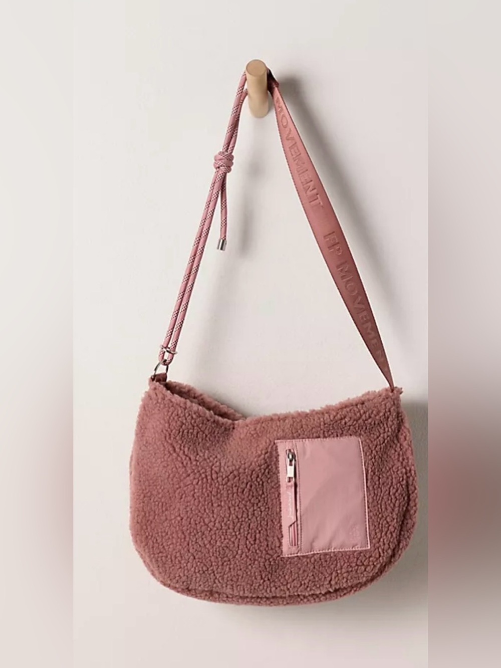 NWOT Free People Movement Slopes Sherpa Sling Bag